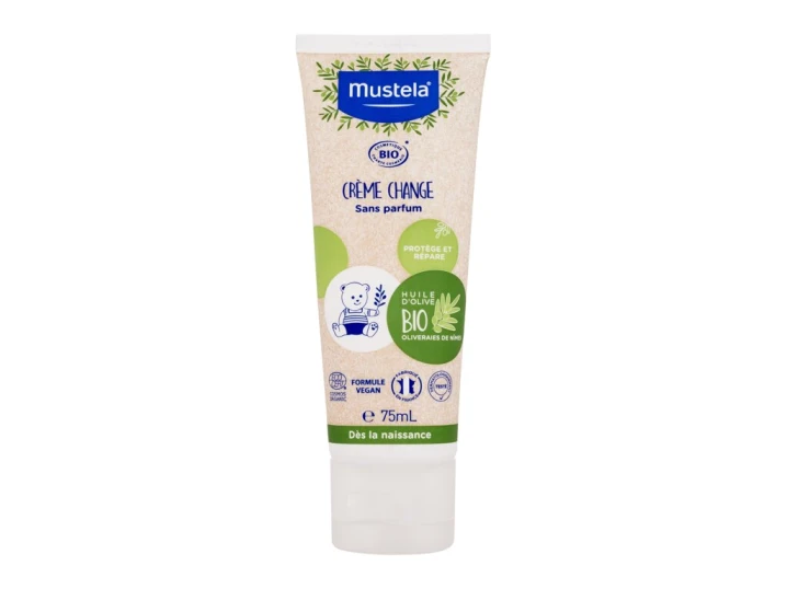 Mustela Bio Diapper Cream Krem Na odparzenia 75ml