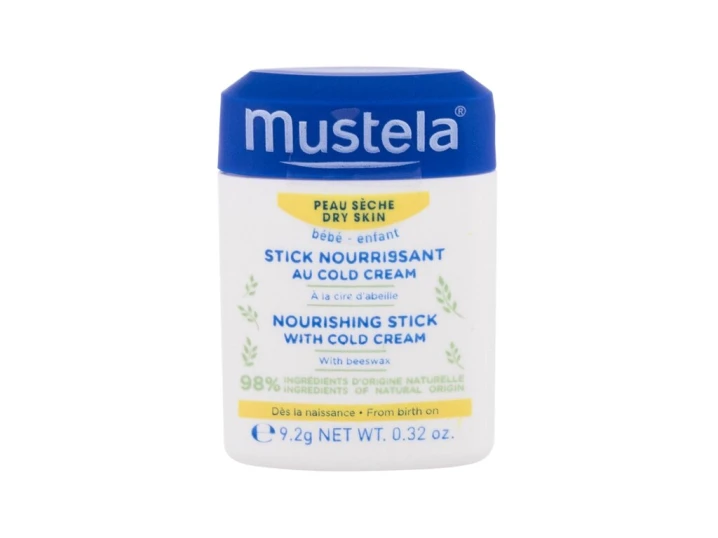 Mustela Bebe Nourishing Stick With Cold Krem sztyft ochronny na zimę 10.1ml