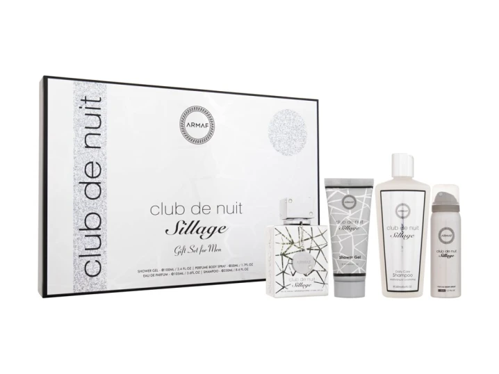 Zestaw Armaf Club de Nuit Sillage Woda perfumowana 105ml + dezodorant 50ml +  żel pod prysznic 100ml + szampon 250ml