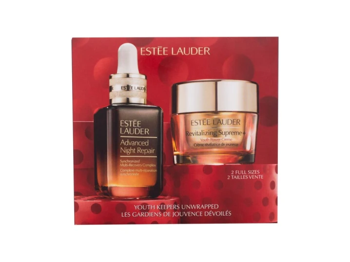 Zestaw Estee Lauder Youth Keepers Unwrapped Serum do twarzy 30ml + Revitalizing Supreme+ Youth Power Krem 30ml