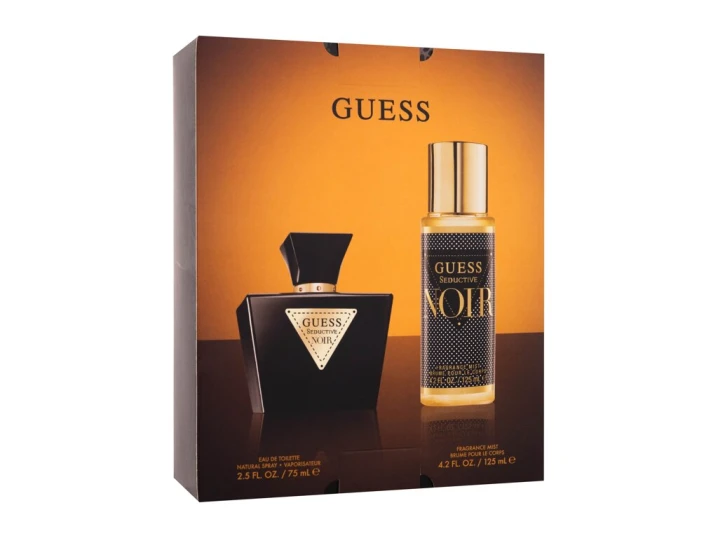 Zestaw GUESS Seductive Noir Woda toaletowa 75ml + Mgiełka do ciała 125ml