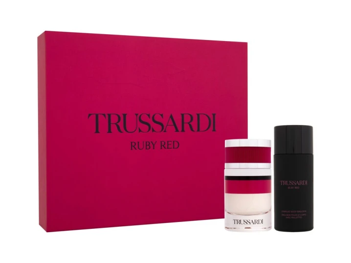 Zestaw Trussardi Trussardi Ruby Red Woda perfumowana 60ml + Balsam do ciała 125ml