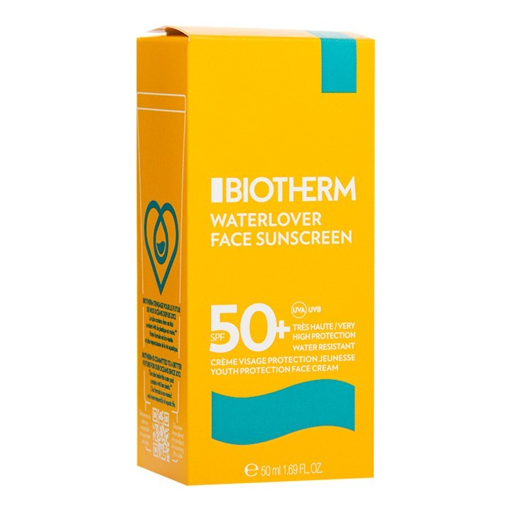 Biotherm Waterlover Face Sunscreen Cream Spf 50 Krem do twarzy 50ml
