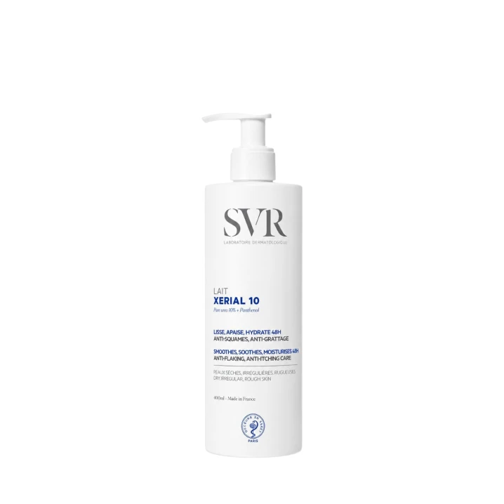 SVR Xerial 10 Lait Mleczko do ciała 400ml