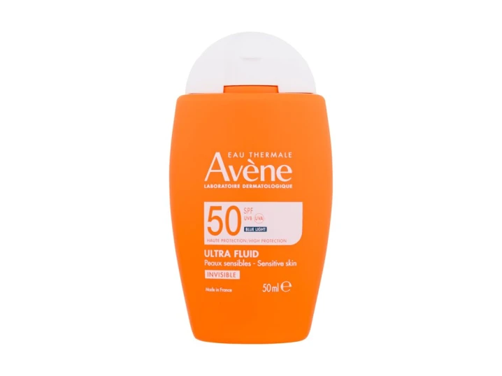 Avene Sun Ultra Fluid Invisible  SPF50 Fluid przeciwsłoneczny do opalania twarzy 50ml