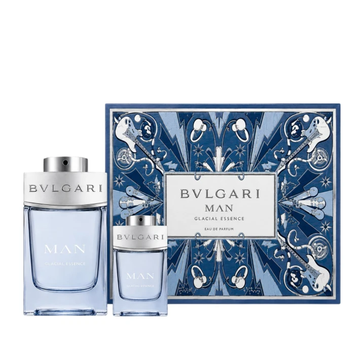 Zestaw Bvlgari MAN Glacial Essence Woda perfumowana 100ml + 15ml