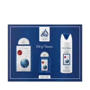 Zestaw Lattafa Pride Art Of Universe Woda perfumowana 100ml + 20ml + dezodorant spray 200ml