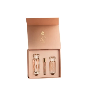 Zestaw Lattafa Teriaq Woda Perfumowana 100ml + Woda Perfumowana 12ml + Mgiełka Do Włosów 50ml