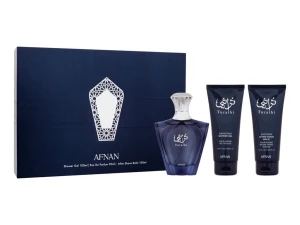Zestaw Afnan Turathi Blue Woda perfumowana 90ml + żel pod prysznic 100ml + balsam po goleniu 100ml