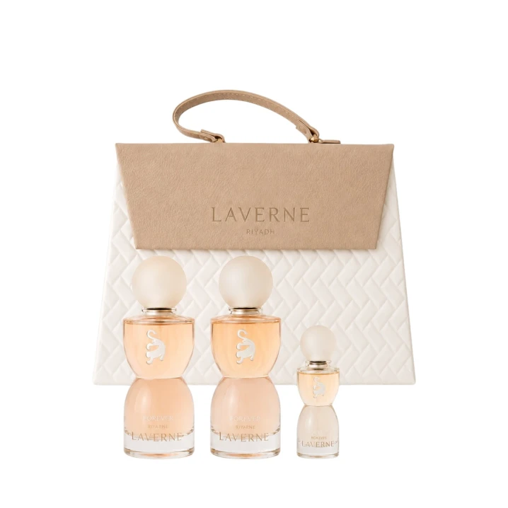 Zestaw Laverne Sense Forever Woda Perfumowana 75ml + Woda Perfumowana 10ml + Mgiełka do włosów 75ml