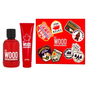 Zestaw Dsquared2 Red Wood Woda toaletowa 100ml + Balsam do ciała 150ml