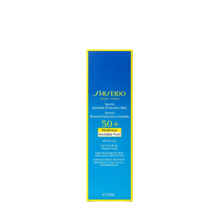 Shiseido Sports Invisible Protective Mist Mgiełka ochronna SPF 50+ 150ml