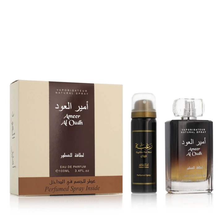Lattafa Ameer Al Oudh Woda Perfumowana 100ml + Dezodorant 50ml