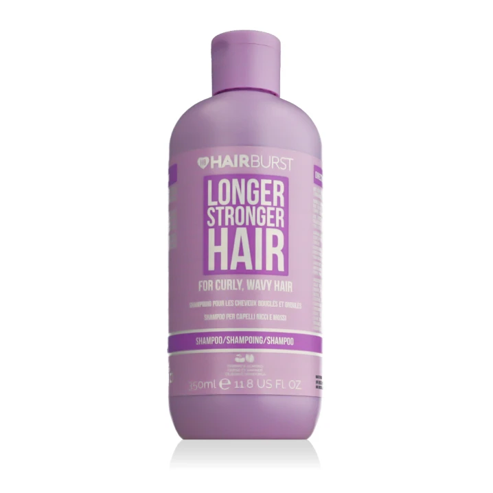 HAIRBURST Longer Stronger Hair For Curly, Wavy Hair Szampon do włosów 350ml