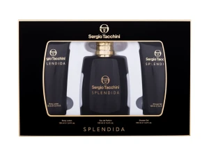 Zestaw Sergio Tacchini Splendida Woda perfumowana 100ml + żel pod prysznic 100ml + mleczko do ciała 100ml