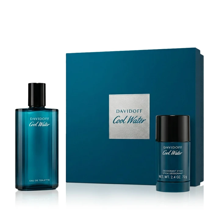 Zestaw Davidoff Cool Water for Men Woda toaletowa 75ml + Dezodorant sztyft  75ml