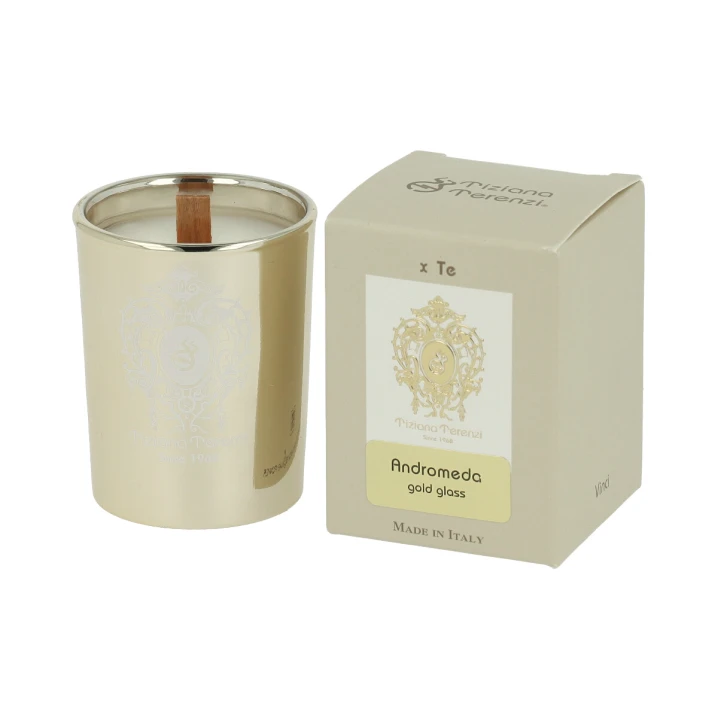 Tiziana Terenzi Andromeda Scented Candle in Gold Glass Świeca 40g
