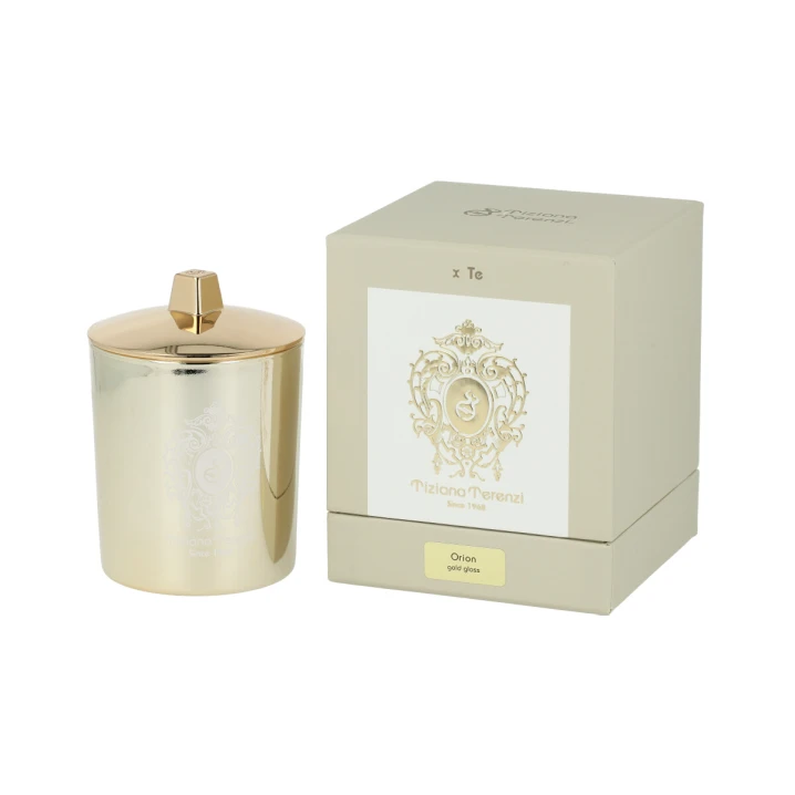 Tiziana Terenzi Orion Scented Candle in Gold Glass Świeca 170g