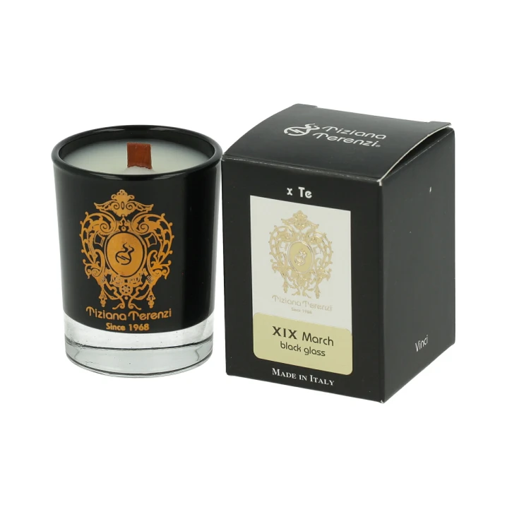 Tiziana Terenzi XIX March Scented Candle in Black Glass Świeca 40g