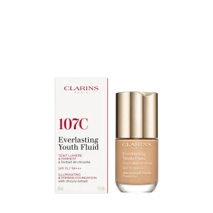 Clarins Everlasting Youth Fluid SPF15 Podkład Do Twarzy 30ml - 107 C