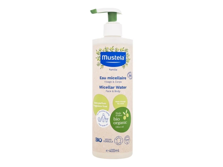Mustela Bio Micellar Water Płyn micelarny 400ml