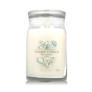 Yankee Candle Signature Scented candle Baby Powder Świeczka 567g
