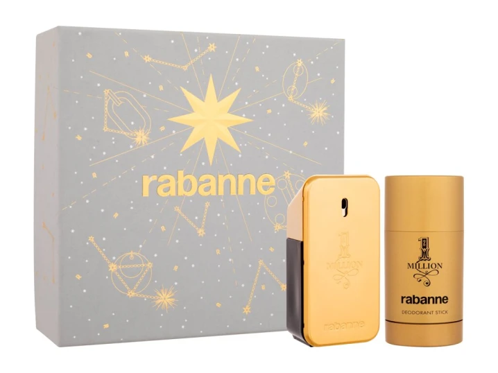 Zestaw Paco Rabanne 1 Million Woda toaletowa 50ml + Dezodorant Sztyft 75g