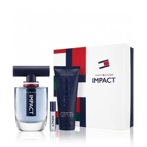 Zestaw Tommy Hilfiger Impact Woda toaletowa 100ml + edt 4ml + Żel pod prysznic 100ml