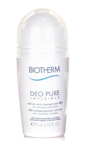 Biotherm Deo Pure Invisible 48H Antiperspirant Roll-On 75ml