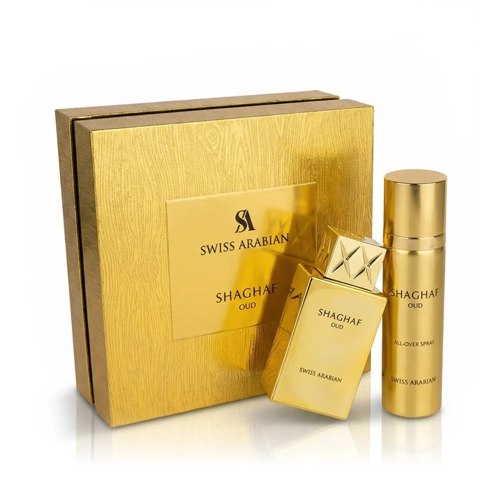 Zestaw Swiss Arabian Shaghaf Oud Woda perfumowana 75ml + Dezodorant 75ml