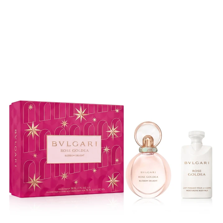 Zestaw Bvlgari Rose Goldea Blossom Delight Woda perfumowana 50ml + Balsam do ciała 75ml