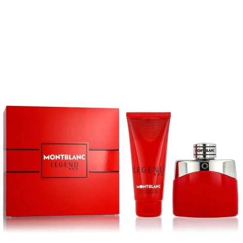 montblanc legend red woda perfumowana 50 ml   zestaw  