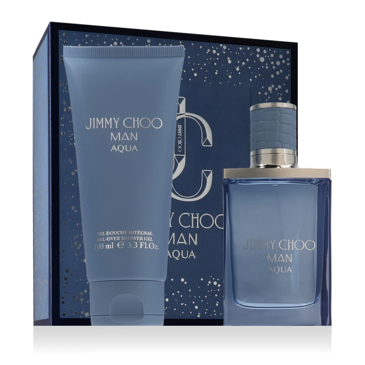 Zestaw Jimmy Choo Jimmy Choo Man Aqua Woda toaletowa 50ml + Żel 2w1 pod prysznic 100ml