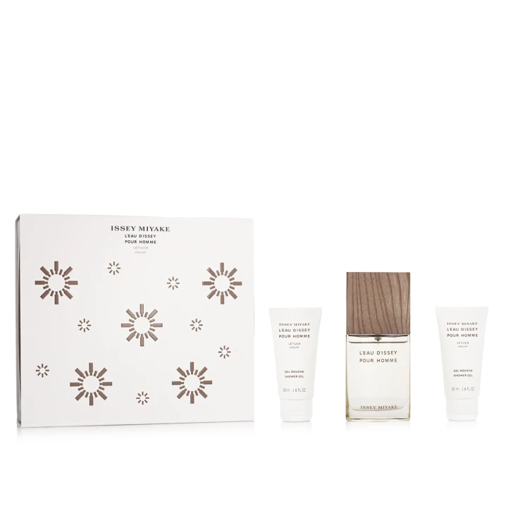 Zestaw Issey Miyake L'Eau d'Issey Pour Homme Vetiver Intense Woda toaletowa 50ml + Żel pod prysznic 2x50ml