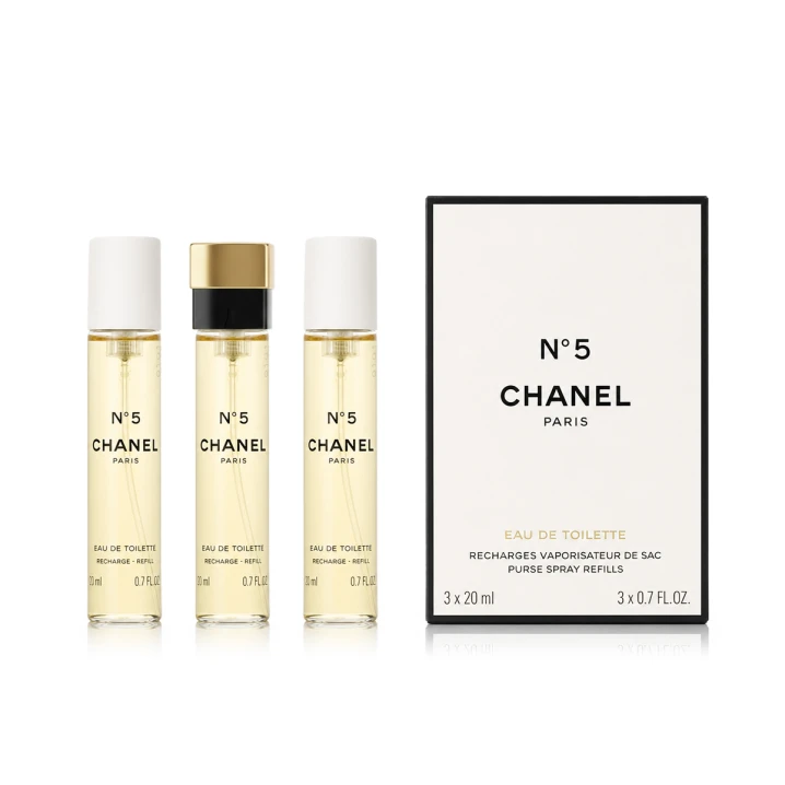 Zestaw Chanel No 5 Woda toaletowa 3x20ml
