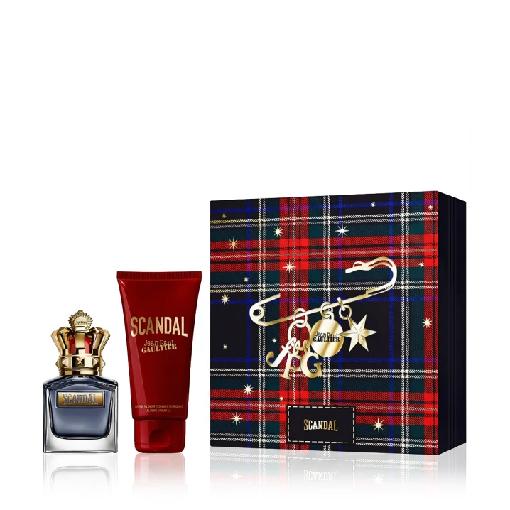 Zestaw Jean Paul Gaultier Scandal Pour Homme Woda toaletowa 100ml + Żel pod prysznic 75ml