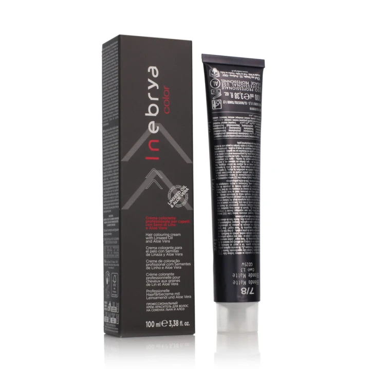 Inebrya Color Matte (7/8 Blonde Matte) Farba do włosów 100ml