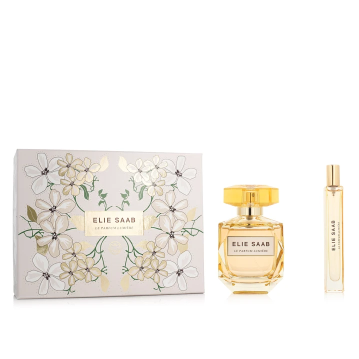 Zestaw Elie Saab Le Parfum Lumiere Woda perfumowana 90ml + 10ml + Balsam do ciała 75ml
