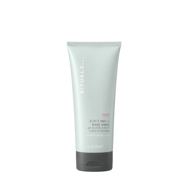 Rituals Sport 2w1 Szampon Do Włosów i Żel Po prysznic 200ml