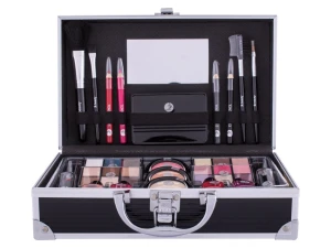 2K Fabulous Beauty Train Case Black Zestaw kosmetyków do makijażu 66,9g