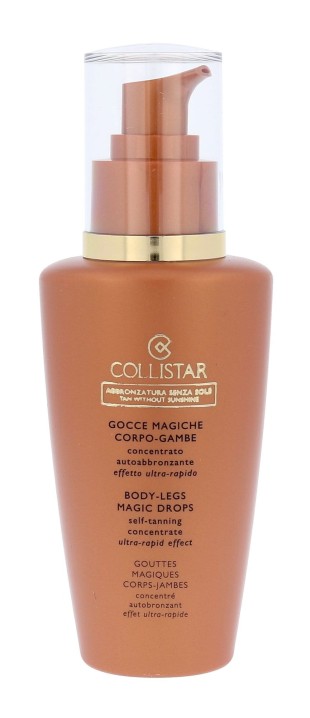 Collistar Tan Without Sunshine Body Legs Magic Drops Self Tanning Samoopalacz 125ml