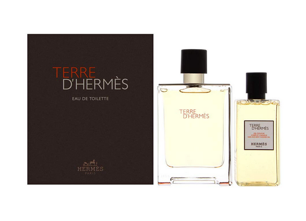 Zestaw Hermes Terre d'Hermes Woda toaletowa 100ml + Żel 80ml