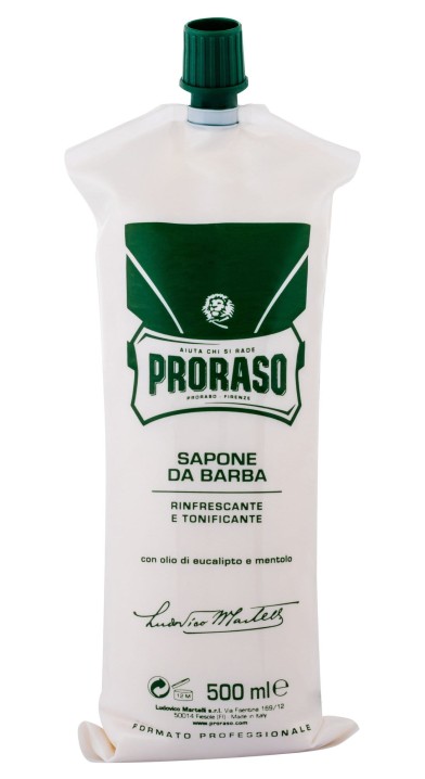 PRORASO Green Shaving Cream Krem do golenia 500ml