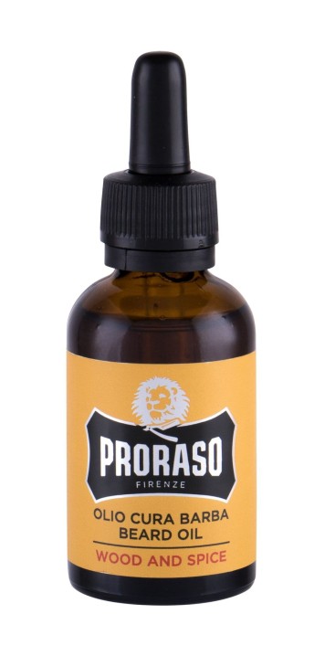 PRORASO Wood & Spice Beard Olejek do zarostu 30ml