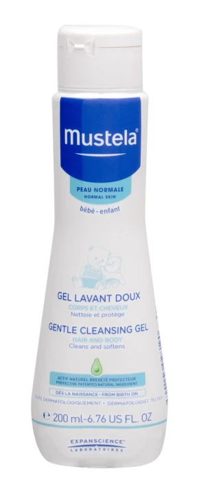 Mustela Bebe Gentle Cleansing Gel Hair and Body Żel pod prysznic 200ml