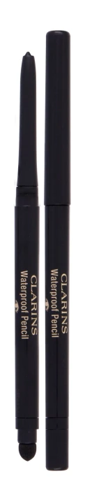 Clarins Waterproof Pencil Kredka do oczu 0,29g - 01 Black Tulip