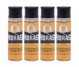 PRORASO Wood & Spice Hot Oil Beard Treatment Olejek do zarostu 68ml