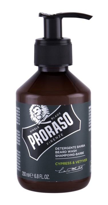 PRORASO Cypress & Vetyver Beard Wash Szampon do włosów 200ml